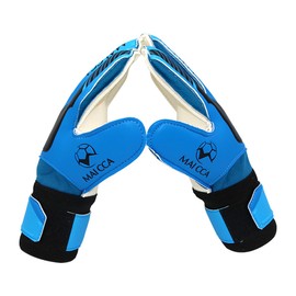 PolyMath Football Goalkeeper Gloves, Youth Adult Goalie Gloves with Finger Spines to Give Protection to Prevent Injuries, Size 5/6/7/8/9/10