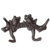 Abbott Collection Frogs on Branch Decorative Double Wall Hook -