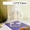 Meiliyizu Plastic Miniature Suitcase Dolls Accessories Mini Trunk Toy Small