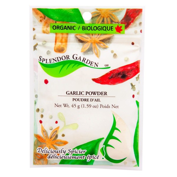 Splendor Garden Organic Garlic Powder 45g