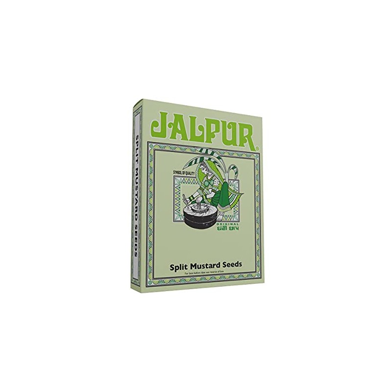 Jalpur - Split Mustard Seeds - 175g - (Pack of