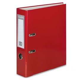 OFFICE CENTRE 1x Red A4 Large 75mm Lever Arch File Folder Metal Edge Strengthened Stationery Document Archive Paper Storage Office School Home Easy Filing System 15 Colour Coding Wide Spine