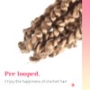 The BOHOBABE Pre-twisted Passion Twist Crochet Hair 8 Inch Short