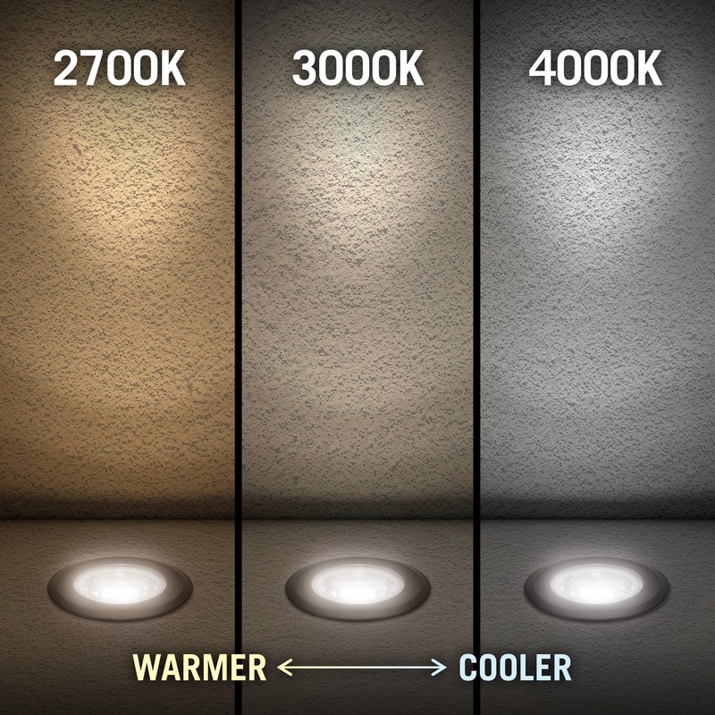 Armacost Lighting White Inground Well LED Landscape Light (401000), Black