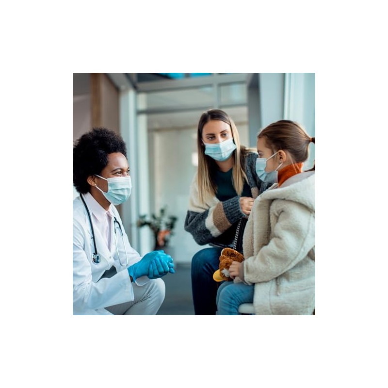 Be Smart Get Prepared - Máscara facial de 50 unidades,