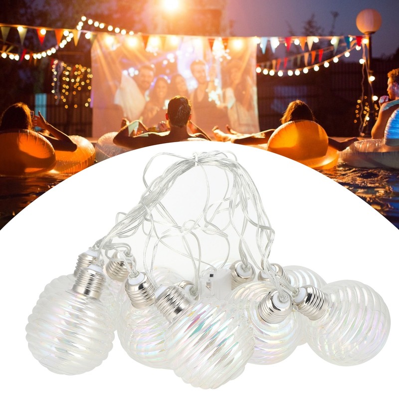 18ft Copper Wire Bulb Light LED USB Or Battery Powered