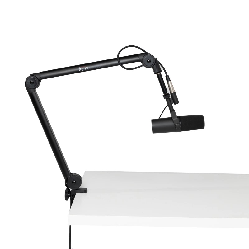 Gator Frameworks Extension Adapter for Broadcast Boom Arms; (GFWMICBCBMEXT