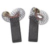 vhbw 2 x Carbon Brush Compatible with Spit D88E, D90