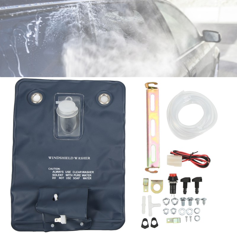 Windshield Washer Kit Easy Replaceable Convenient Practical Washer Bag Kit
