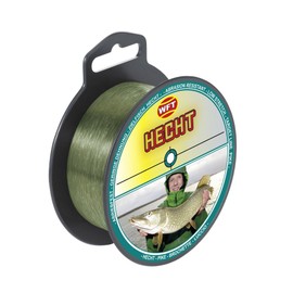 WFT Target Fish Pike 300 m 0.35 mm 10.3 kg Green - Pike Line for Pike Fishing, Fishing Line for Pike Fishing, Monofilament Line