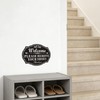 FKNSGR Please Remove Your Shoes Sign With Self Adhesive –