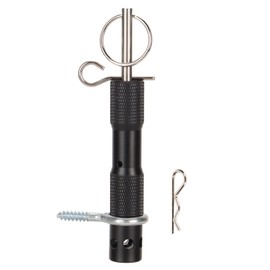 Perimeter Trip Alarm Metal Camping Trip Wire Alarm Device Early Warning Security System for Camping and Property Safety Black