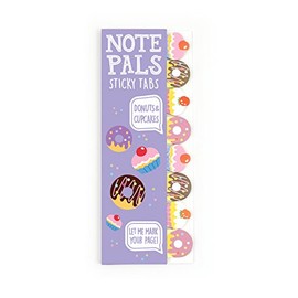 Ooly Note Pals Sticky Tabs - Donuts & Cupcakes