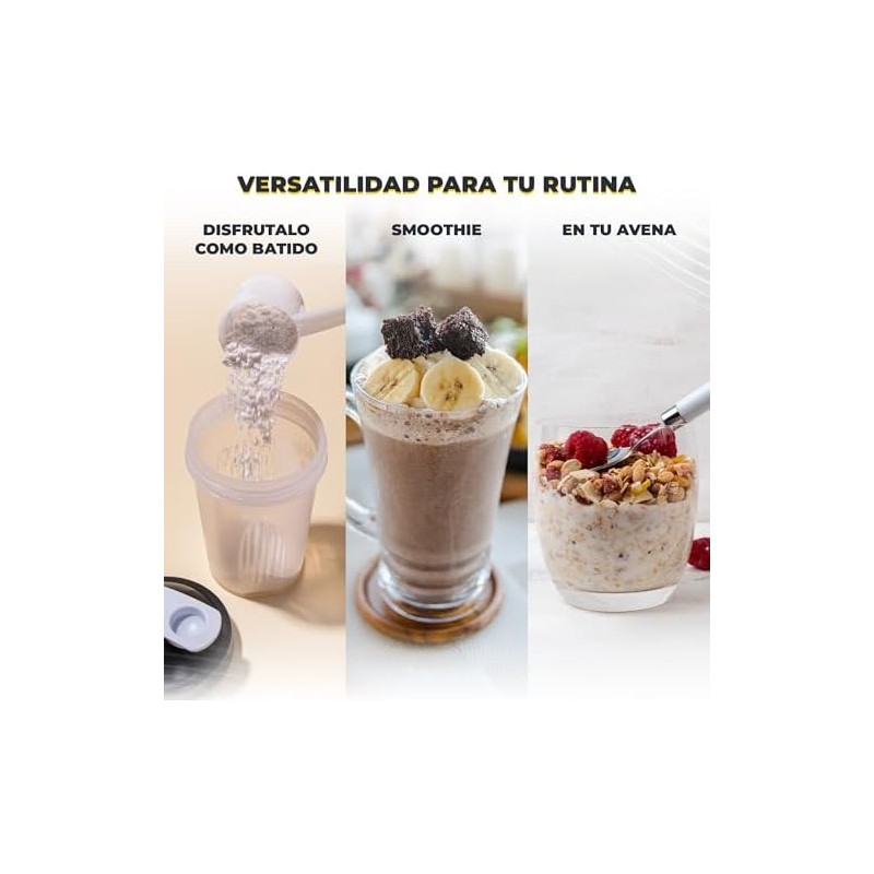SM SYSTEM Malteada de Proteína Multivitamínica Desayuno Completo en 1