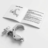 QWORK Aluminum Stage Light Truss Clamp 10 Pack, 1.18" to