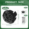 NBPLUS 2 Pack DWO1DT995 Weed Trimmer Head Cap Compatible with