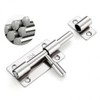 Stainless Steel Mini Latch for Entryway, Storage, Farmhouse Doors Stainless Steel Latch (1 pc) 5ea