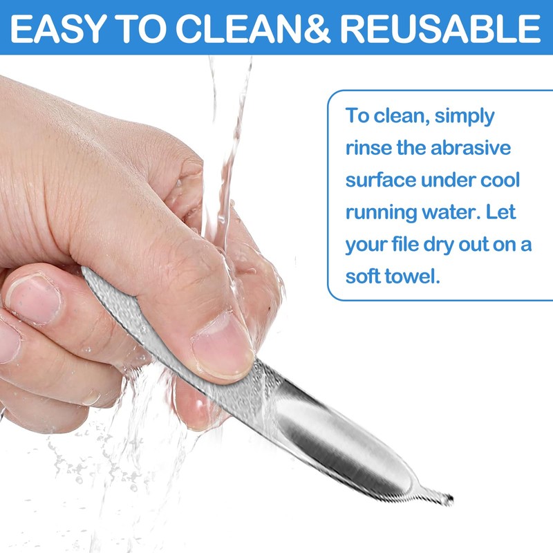 Heavy-Duty Toenail File for Thick Nails-nail file-emery boards for nails-4.9-Inch