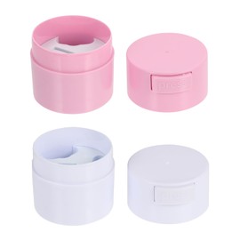 minkissy Eyelash Glue Storage Box 2 Piece Set Portable Lightweight Humidity-resistant