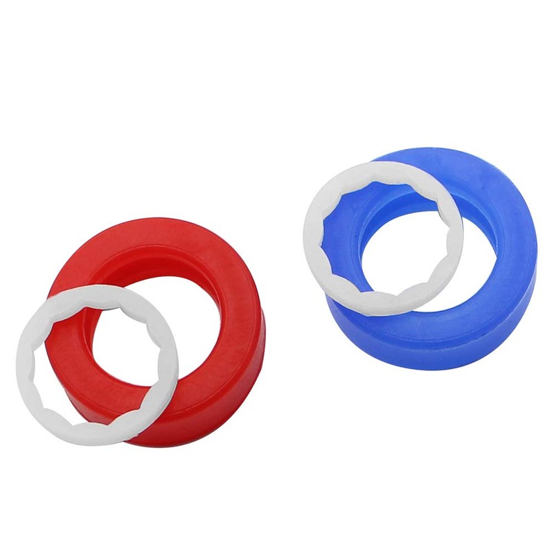 YPLonon Tap Cartridges Replacement 8PCS Ceramic Discs and Silicon Washers