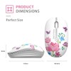 TENMOS M101 Wireless Mouse 2.4G Cute Silent Optical Travel Mice