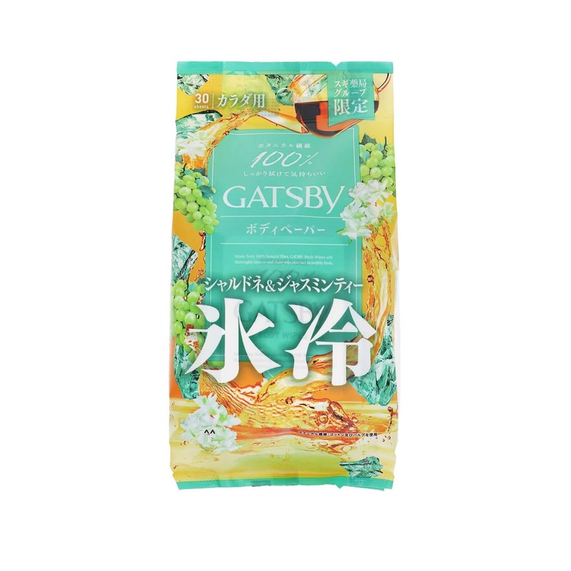 Ga Tsby Ice Body Paper, Chardonnay & Jasmine Tea Scent
