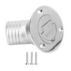 Boat Deck Filler 45° 316 Stainless Steel 38mm Flip Fill