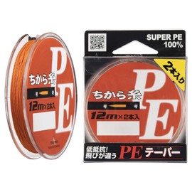 YAMATOYO / PE taper Chikara yarn 12m ~ 2 this Orange 1 <7