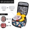 Yilad Axolotl Lunch Box Insulated Reusable Lunch Bag Cooler Bag