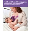 Breastfeeding Essentials Kit for Nursing Moms Nipple Relief, 60 Pcs