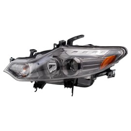 TRQ TRQ Driver Side Headlight Assembly Halogen Compatible with 2009-2014 Nissan Murano NI2502185