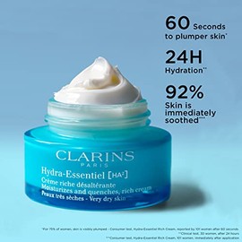 Hydra-Essentiel Rich Cream by Clarins for Women - 1.6 oz Cream