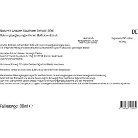 Nature's Answer, Hawthorn Extract, Alcohol Free, Vegan Drops, 30ml, Lab-Tested, Gluten Free, Soy Free, Vegetarian, Non-GMO