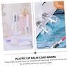 IWOWHERO 10pcs Creative Mini Bulb Shaped Lip Gloss Containers DIY