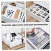 Operitacx Pack of 12 Drawer Dividers, Sock Separators, Made of