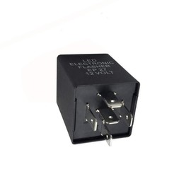 ZHParty 5 Pins EP27 LED Flasher Relay for Bulb LED Turn Signal Fix for Fast Hyper Flash Compatible for Ford 1993-2004 Ford Mustang, 2003–2014 Ford Expedition, 2002–10 Ford Explorer, 2006–11 Ford Crown