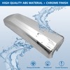 Grandroad Auto Chrome Door Mirror Covers Pair Set Compatible for