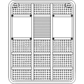RAParts S.67423 Grille, 537496R1 Fits Ford/New Holland