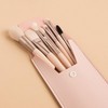 8-Piece Mini Makeup Brush Set Modufarm Pink 2ea