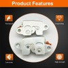 VEELECP Rear Trunk Latch Left & Right Compatible with 2016-2023