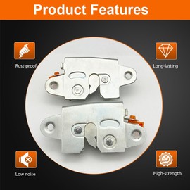 VEELECP Rear Trunk Latch Left & Right Compatible with 2016-2023 Tacoma Tailgate Lock Actuator