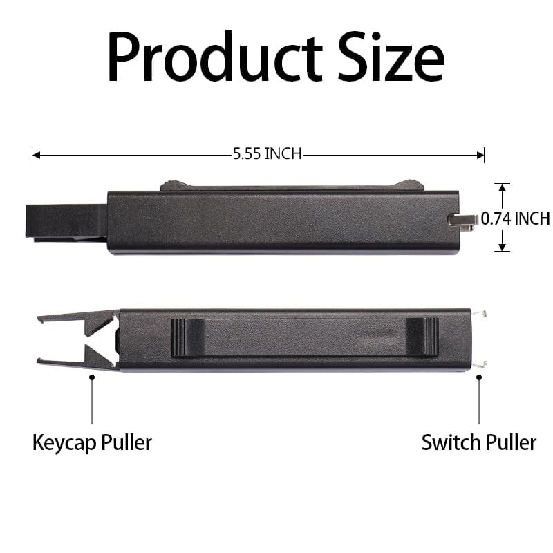 BRIMFORD 2 in 1 Keycap Puller Switch Puller, Keys Removal