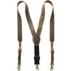 Nocona Belt Co. Men's Nocona USA Basic Suspender, Brown, Large