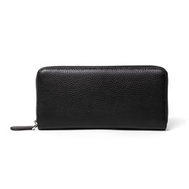 VITAFELICE nsw-30007n Women's Long Wallet, Skimming Prevention, Genuine Leather, Black