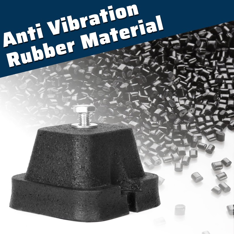 Pearwow Floor Mounting Base Kit for Mini Split AC Condenser,Rubber