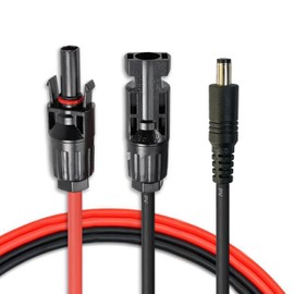 YOLANESS Solar Charging Cable: DC7909 to MC4 Connector for Portable Power Stations and Solar Generators, Seamless Panel Connection