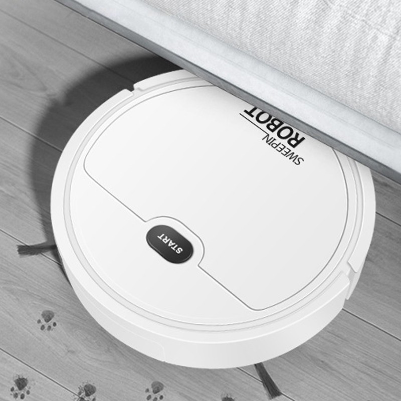 Robot Vacuum Cleaner USB Smart 3 In 1 Suction Sweeping