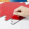 Yipscazo 10 Sheets Peel and Stick Stone Metal Tile Backsplash,