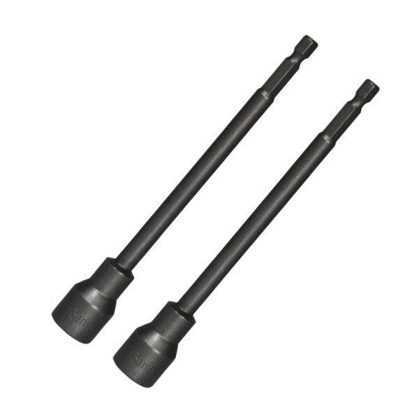 ‎YXQ 2PCS 13mm Magnetic Nut Driver 150mm Long 1/4" Hex