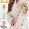 DEBETOOL Dry Brush Set for Body & Face - Dry